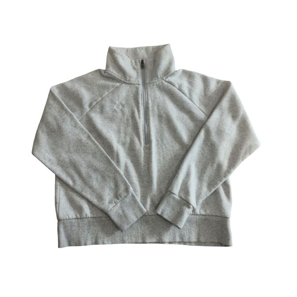 Under Armour Rival Fleece Half Zip Pullover Sweatshirt Distant Gray Size S